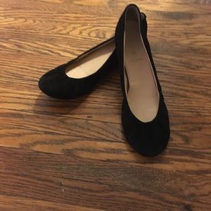 J Crew Black CeCe Flat